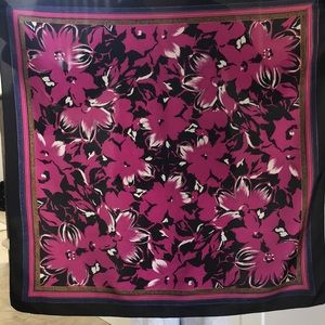 Floral Silk Scarf
